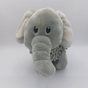 Little Miracles SWEET SNOODLES Elephant Gray Plush Nubby 10" - 11" Stuffed